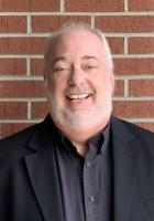 Portrait with brick wall background 